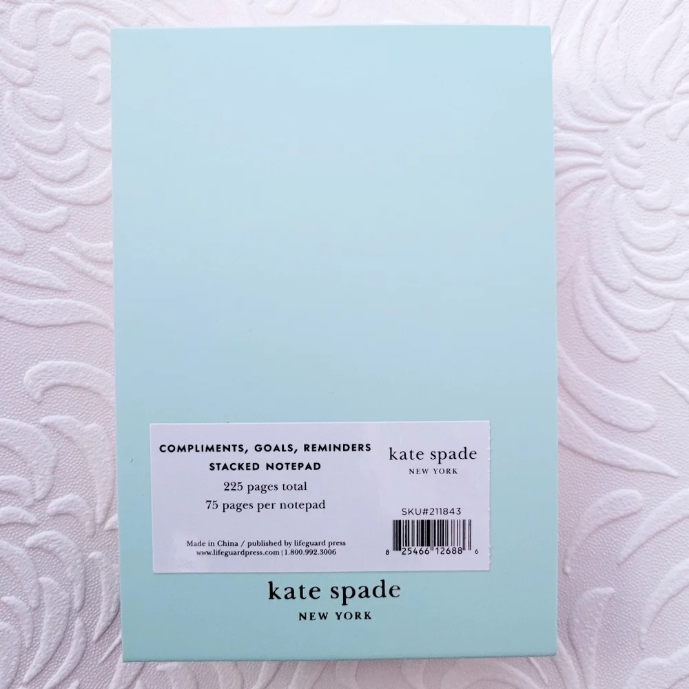 kate spade Notepad